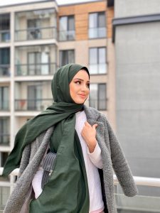 Oxygen His Serisi Pamuk Şal - Haki