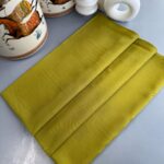 Dama Desen Jakar Şal - Yağ Yeşil