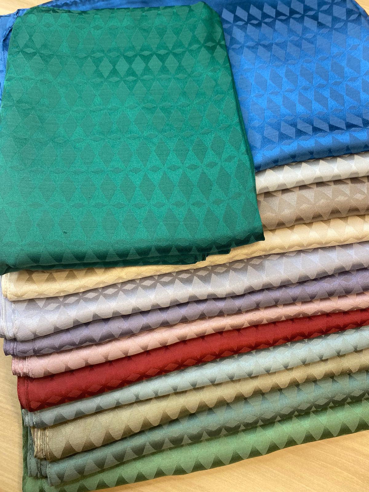 Baklava Desen İpeksi Jakar Şal - Zümrüt - Organic ScarfsOrganic Scarfs