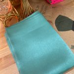 Bambu Kraş Premium İpek Şal - Mint