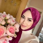 Bonjela Dama Desen Jakar Şal - Magenta