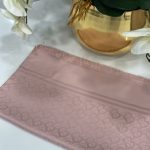 Burberry Pamuklu İpek Jakar Şal - Pamuk Şekeri