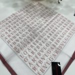 Bvlgari İpek Eşarp - Gül Kurusu