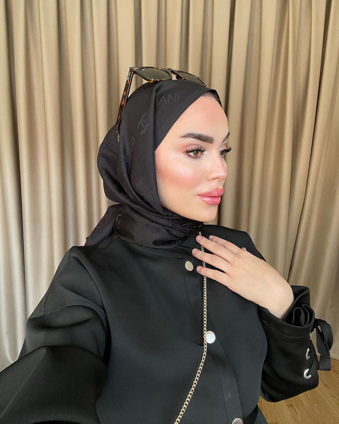 Chanel Çİft Taraflı Kaşmir Şal - Siyah - Organic ScarfsOrganic Scarfs