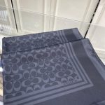 Coach Desen Twill İpek Şal - Antrasit