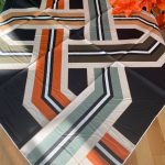 Colors Plus Marka Etnik Geometrik Desen Twill Eşarp - Mint