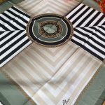 Colors Plus Marka Etnik Zincir Desen Twill Eşarp - Mint