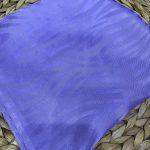 Dalga Desen İpeksi Jakar Şal - Eflatun