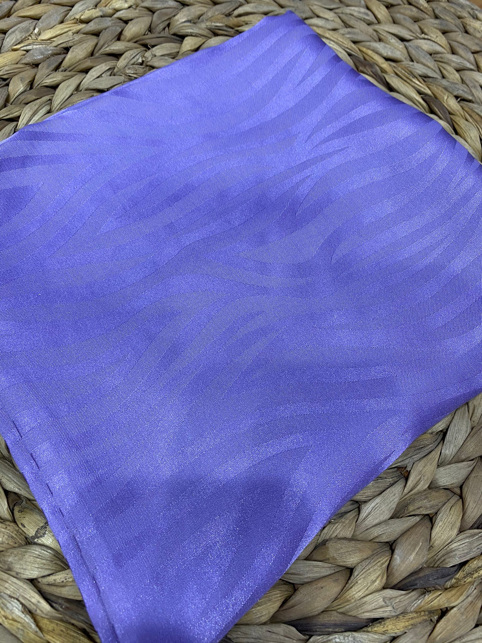 Dalga Desen İpeksi Jakar Şal - Eflatun - Organic ScarfsOrganic Scarfs