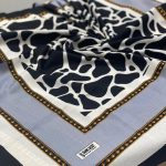 Dalmaçya Desenli Mio Cazz Eşarp - Füme