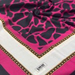 Dalmaçya Desenli Mio Cazz Eşarp - Fuşya