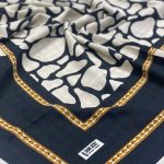 Dalmaçya Desenli Mio Cazz Eşarp - Siyah