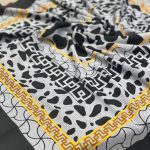 Dalmaçya Etnik Desenli Mio Cazz Eşarp - Gri