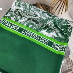 Dior İthal Vual İpek Şal - Yeşil