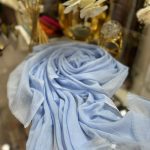 Dubai İpeği Şal - Bebe Mavisi