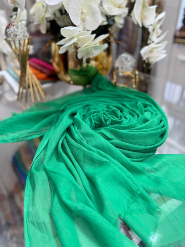 Dubai İpeği Şal - Benetton - Organic ScarfsOrganic Scarfs