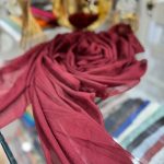 Dubai İpeği Şal - Bordo