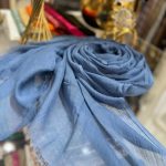 Dubai İpeği Şal - İndigo