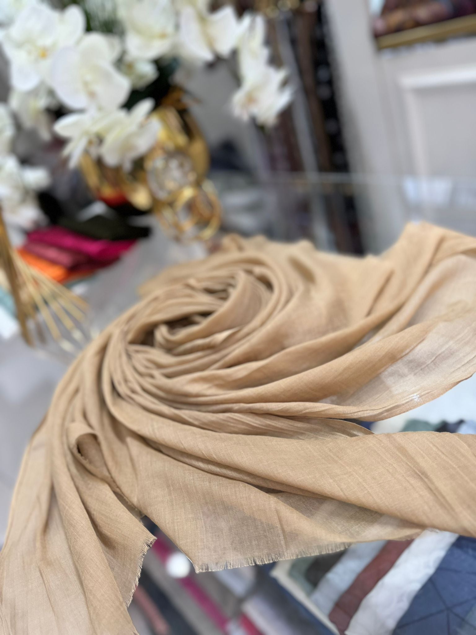 Dubai İpeği Şal - Organic ScarfsOrganic Scarfs