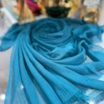 Dubai İpeği Şal - Petrol