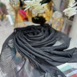 Dubai İpeği Şal - Siyah