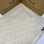 F Desenli İpek Kaşmir Çift Taraflı Şal 78001 -  Bej