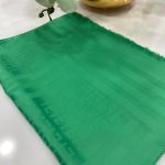 Fendi Pamuklu İpek Jakar Şal - Benetton