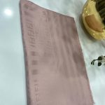 Fendi Pamuklu İpek Jakar Şal - Pamuk Şekeri