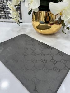 G Desen Pamuk İpeksi Jakar Şal 908204 - Antrasit