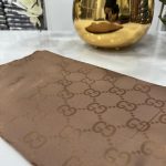 G Desen Pamuk İpeksi Jakar Şal - Çikolata