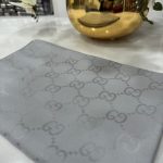 G Desen Pamuk İpeksi Jakar Şal 908204 - Gri