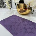 G Desen Pamuk İpeksi Jakar Şal - Mürdüm