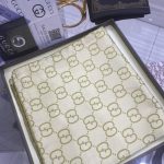 G Desen Twill İpek Eşarp - Lime