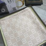 G Desen Twill İpek Eşarp - Soft Vizon