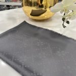 Gucci İpeksi Jakar Şal - Antrasit