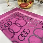 Halka Desen Pamuk Şal - Gül Kurusu