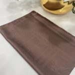 Hermes Desenli İpeksi Jakar Şal - Kahve