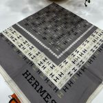 Hermes İpek Eşarp - Antrasit