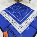 Hermes İpek Eşarp - İndigo