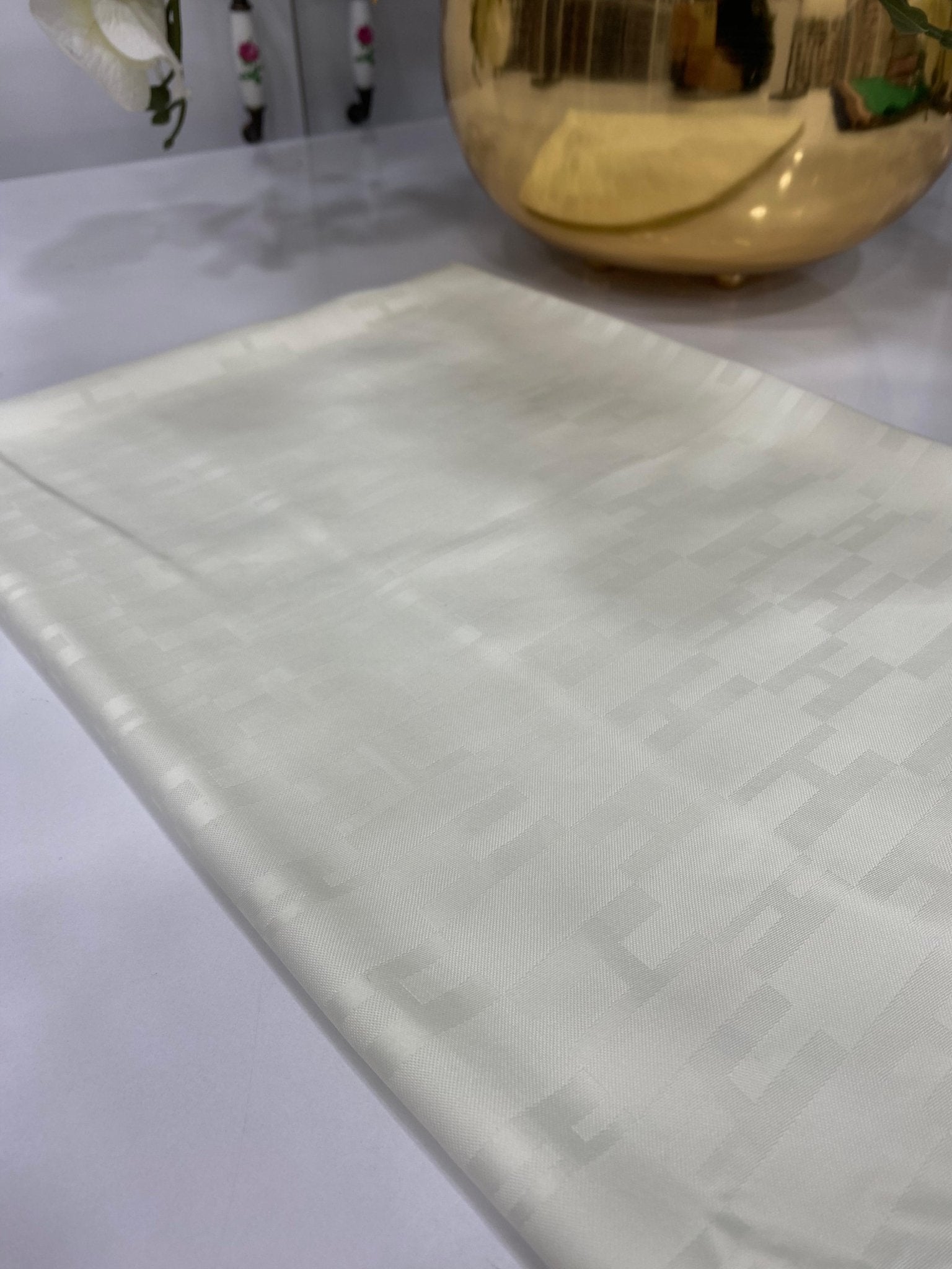 Hermes İpeksi Jakar Şal - Ekru - Organic ScarfsOrganic Scarfs