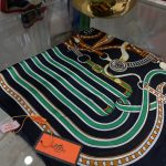 Hermes İthal Vual İpek Şal - Yeşil