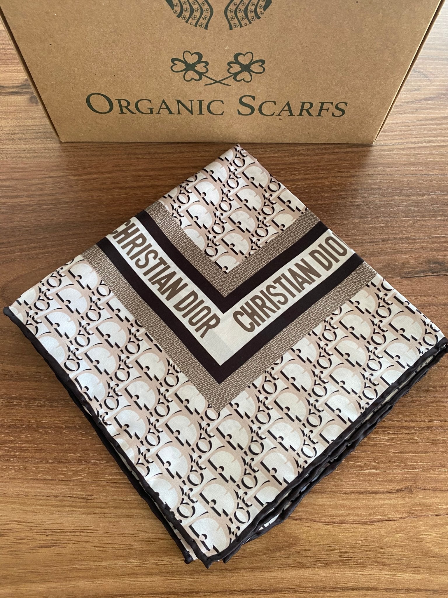 İthal D Marka Eşarp - Bej - Organic ScarfsOrganic Scarfs