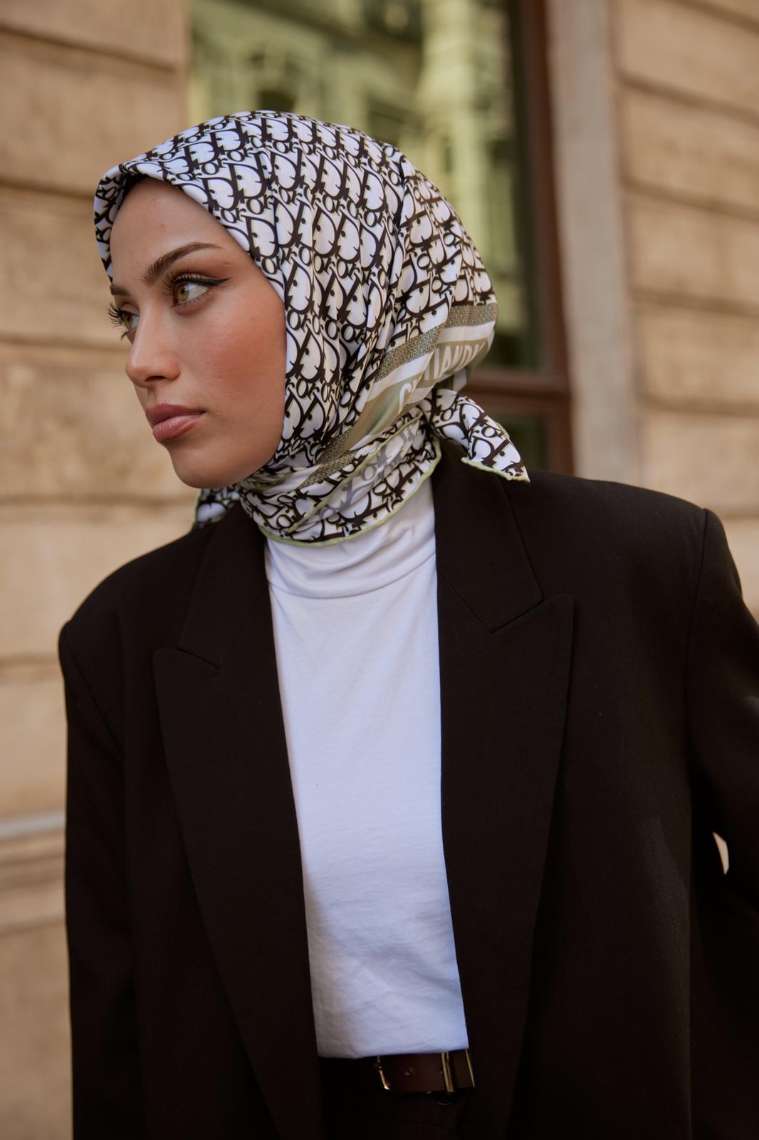 İthal D Marka Eşarp - Lime - Organic ScarfsOrganic Scarfs