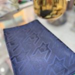 Kazayağı Big Desen Jakar Şal - Lacivert