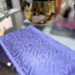 Kazayağı Big Desen Jakar Şal - Lavanta