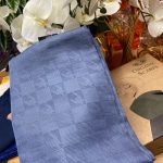 Kazayağı Damalı Desen Pamuk İpek Jakar Şal 88105 - Antrasit