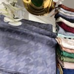 Kazayağı Desen Jakar Şal - Antrasit