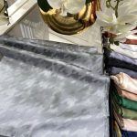 Kazayağı Desen Jakar Şal - Füme