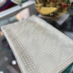 Kazayağı Minimal Desen Jakar Şal - Bej