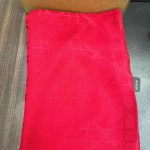 LİNE Desen İtalyan ipeksi Jakar Şal - Kırmızı